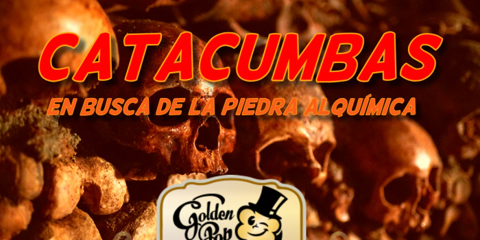 Catacumbas: En busca de la piedra alquímica - Golden Pop (Barcelona) - Review Escape Room