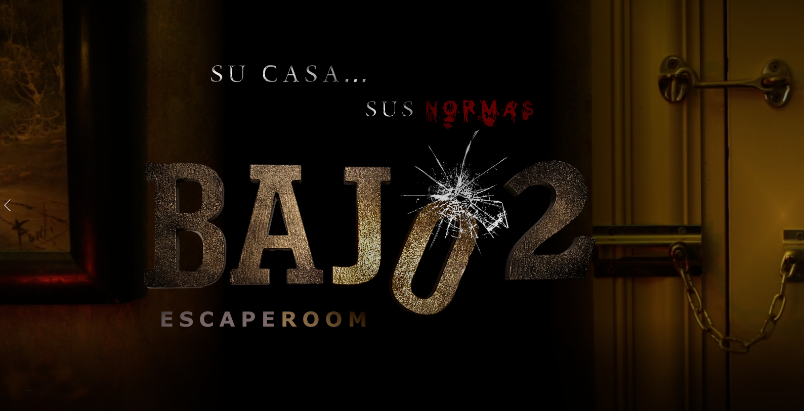 Bajo Segunda - Barcelona - Review Escape Room